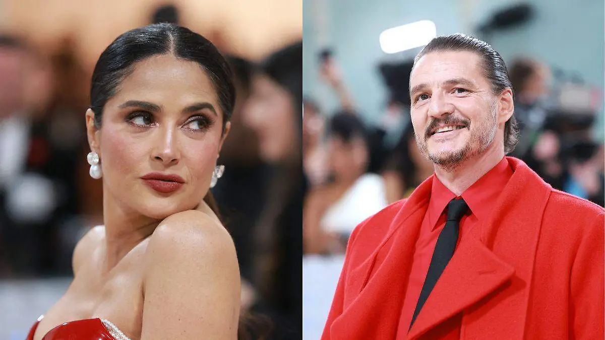 Salma Hayek y Pedro Pascal asistieron a la Met Gala 2023